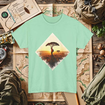 Savannah Journey Outdoor Adventure T-Shirts | Camping, Hiking, Rafting & Kayaking Tees for Nature Lovers