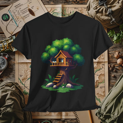 Pixel Treehouse Outdoor Adventure T-Shirts | Camping, Hiking, Rafting & Kayaking Tees for Nature Lovers