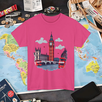 London Vibes Air Travel T-Shirts | Jetsetter, Airport, and International Flight Tees