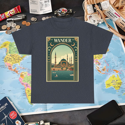 Istanbul Elegance Air Travel T-Shirts | Jetsetter, Airport, and International Flight Tees