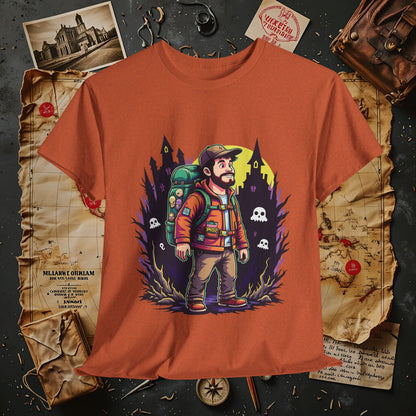 Ghost Hunt Thrillseeker Dark Tourism T-Shirts | Hauntingly Cool Travel Tees for the Morbidly Curious