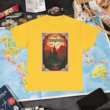Transylvanian Valley Air Travel T-Shirts | Jetsetter, Airport, and International Flight Tees