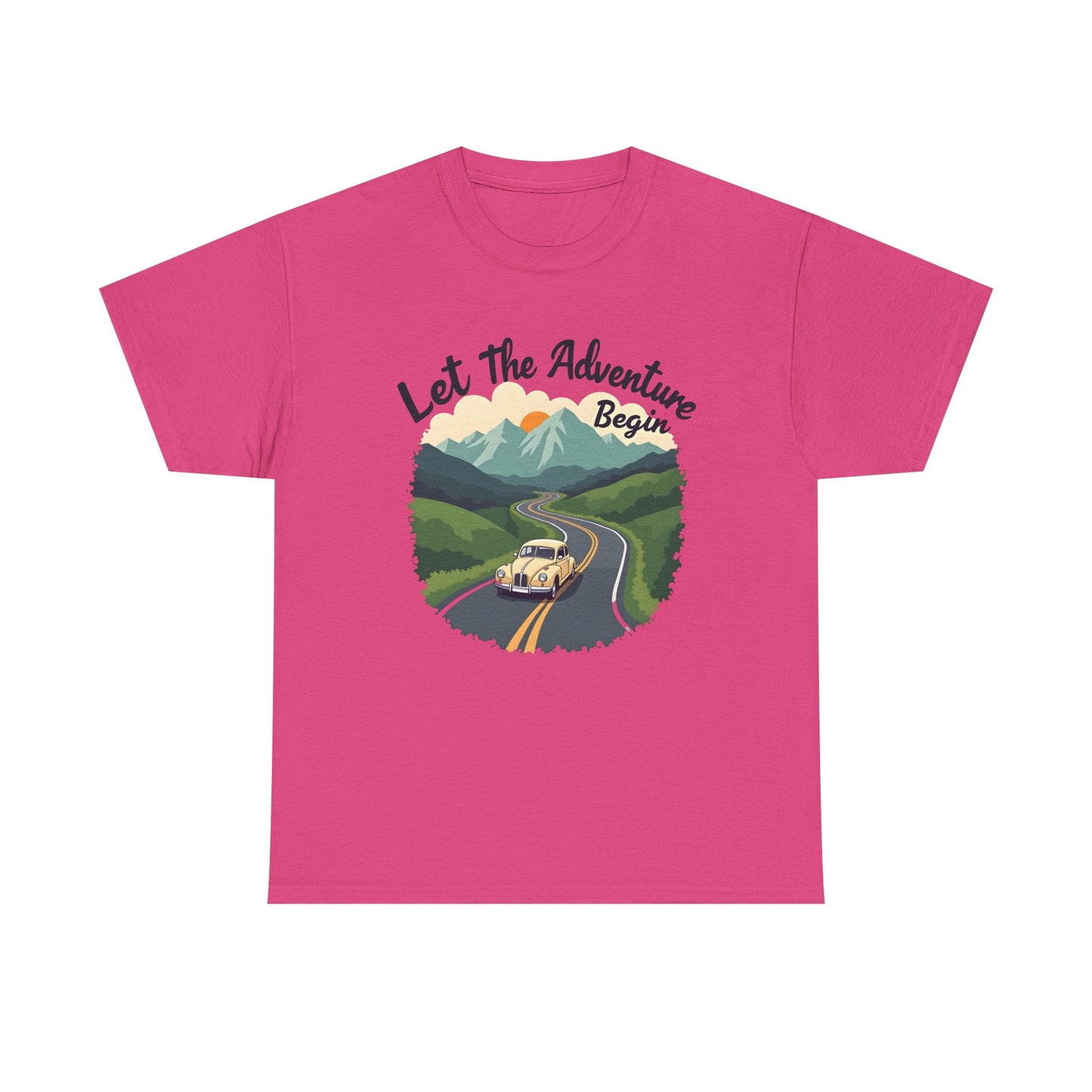 Adventure Awaits Road Trip & Vehicle Travel T-Shirts | Car, RV, and Motorcycle Adventure Tees
