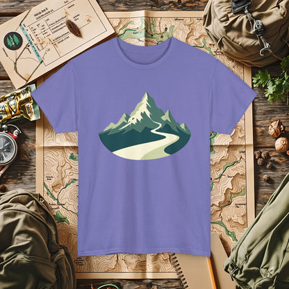 Mountain Path Outdoor Adventure T-Shirts | Camping, Hiking, Rafting & Kayaking Tees for Nature Lovers