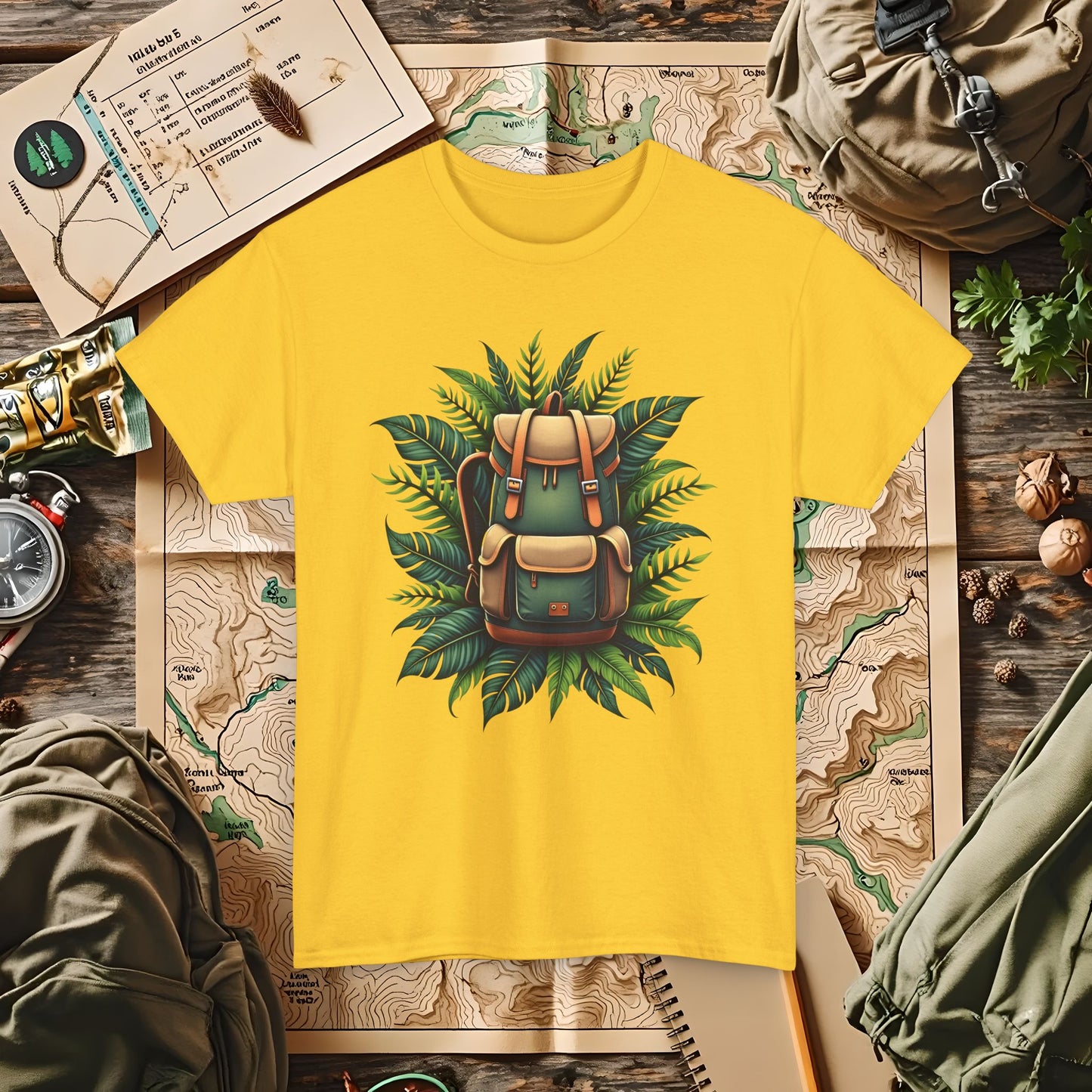Jungle Adventure Outdoor Adventure T-Shirts | Camping, Hiking, Rafting & Kayaking Tees for Nature Lovers
