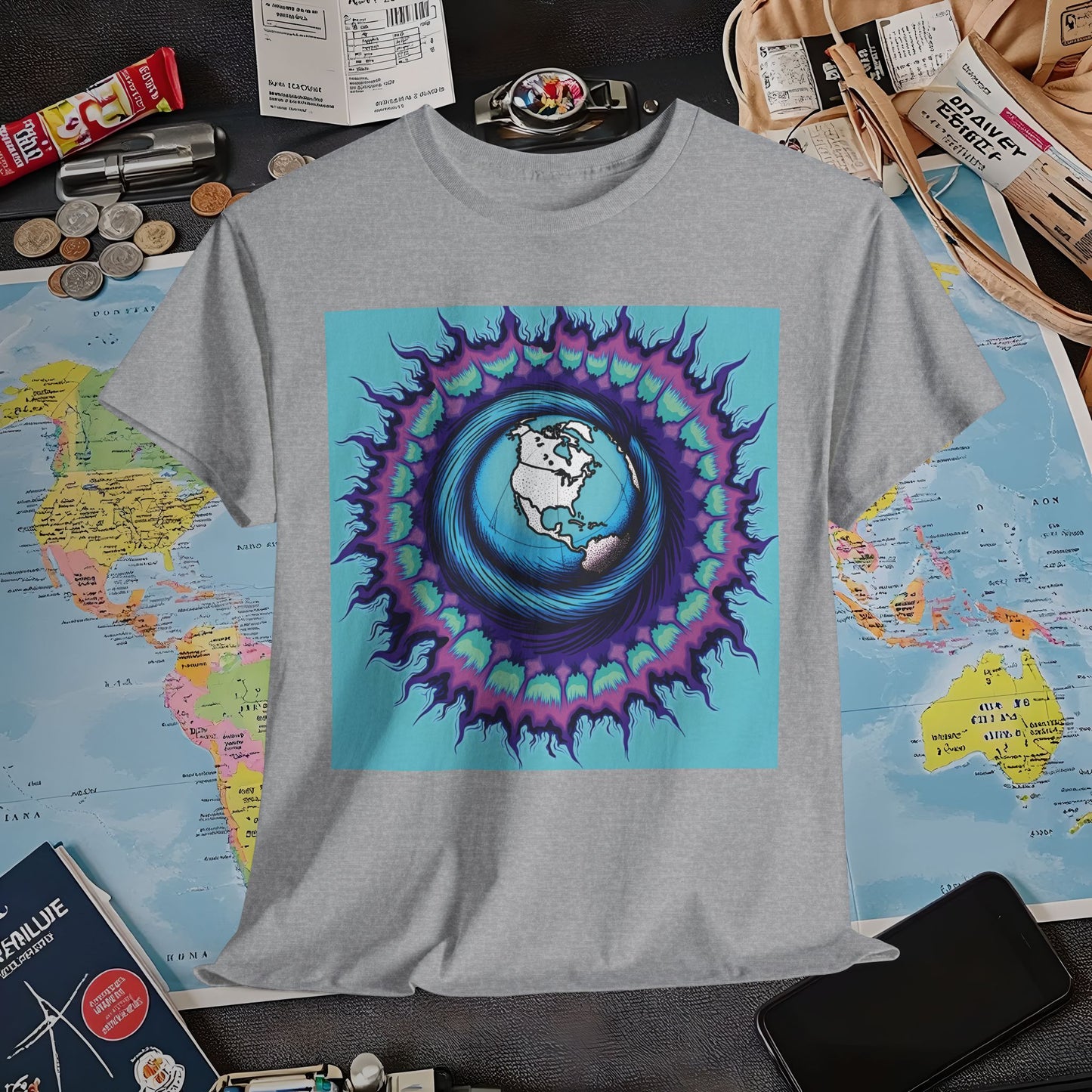 Adventure Aura Air Travel T-Shirts | Jetsetter, Airport, and International Flight Tees