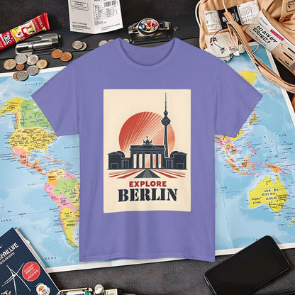 Berlin Deco Air Travel T-Shirts | Jetsetter, Airport, and International Flight Tees