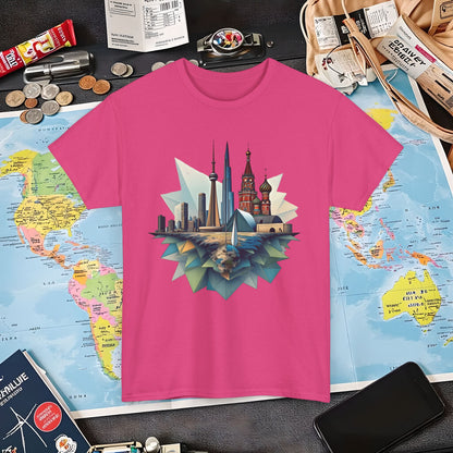 Urban Geometry Air Travel T-Shirts | Jetsetter, Airport, and International Flight Tees