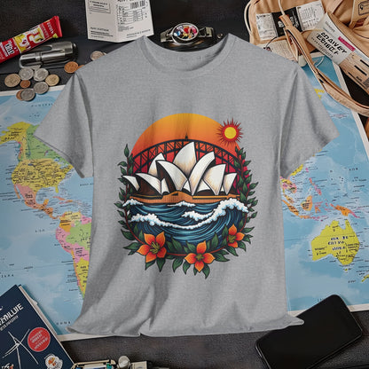 Sydney Vibes Air Travel T-Shirts | Jetsetter, Airport, and International Flight Tees