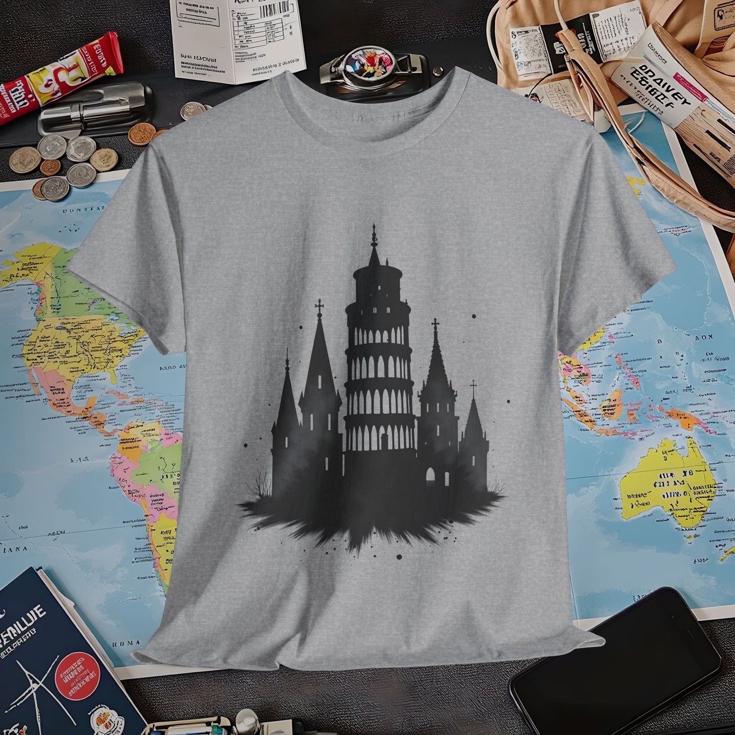 Architectural Fusion Air Travel T-Shirts | Jetsetter, Airport, and International Flight Tees
