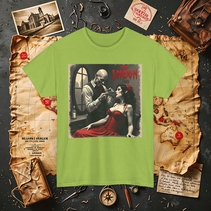 Gothic Barber T-Shirt – Jack the Ripper Era Horror in 1888 London