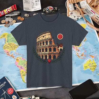 Roman Heritage Air Travel T-Shirts | Jetsetter, Airport, and International Flight Tees