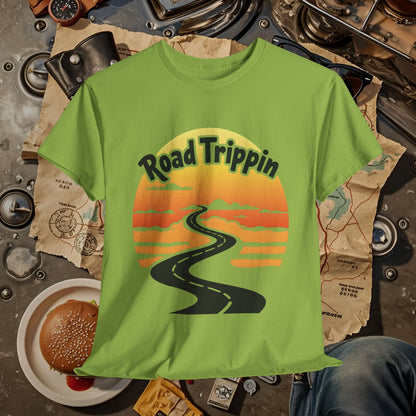 Road Trippin Road Trip & Vehicle Travel T-Shirts | Car, RV, and Motorcycle Adventure Tees