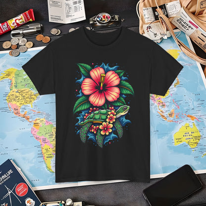 Tropical Harmony Air Travel T-Shirts | Jetsetter, Airport, and International Flight Tees