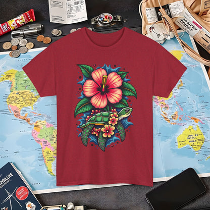 Tropical Harmony Air Travel T-Shirts | Jetsetter, Airport, and International Flight Tees