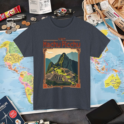 Machu Picchu Air Travel T-Shirts | Jetsetter, Airport, and International Flight Tees