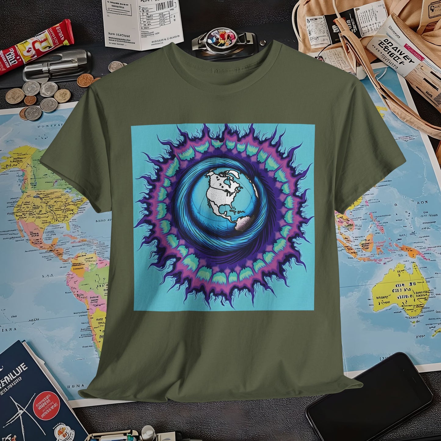 Adventure Aura Air Travel T-Shirts | Jetsetter, Airport, and International Flight Tees