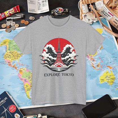 Tokyo Art Deco Air Travel T-Shirts | Jetsetter, Airport, and International Flight Tees