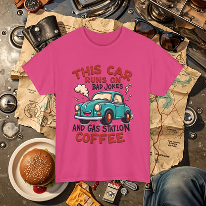 Coffee Car Road Trip & Vehicle Travel T-Shirts | Car, RV, and Motorcycle Adventure Tees