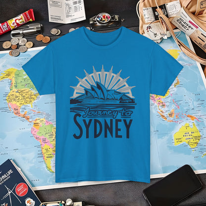 Sydney Elegance Air Travel T-Shirts | Jetsetter, Airport, and International Flight Tees