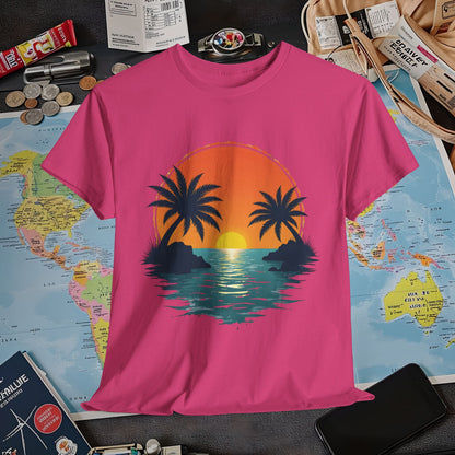 Tropical Escape Air Travel T-Shirts | Jetsetter, Airport, and International Flight Tees