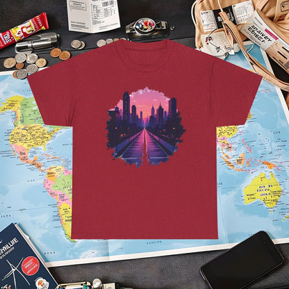 Twilight City Air Travel T-Shirts | Jetsetter, Airport, and International Flight Tees