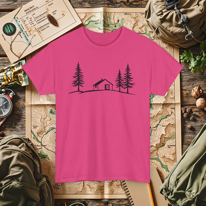 Zen Cabin Outdoor Adventure T-Shirts | Camping, Hiking, Rafting & Kayaking Tees for Nature Lovers