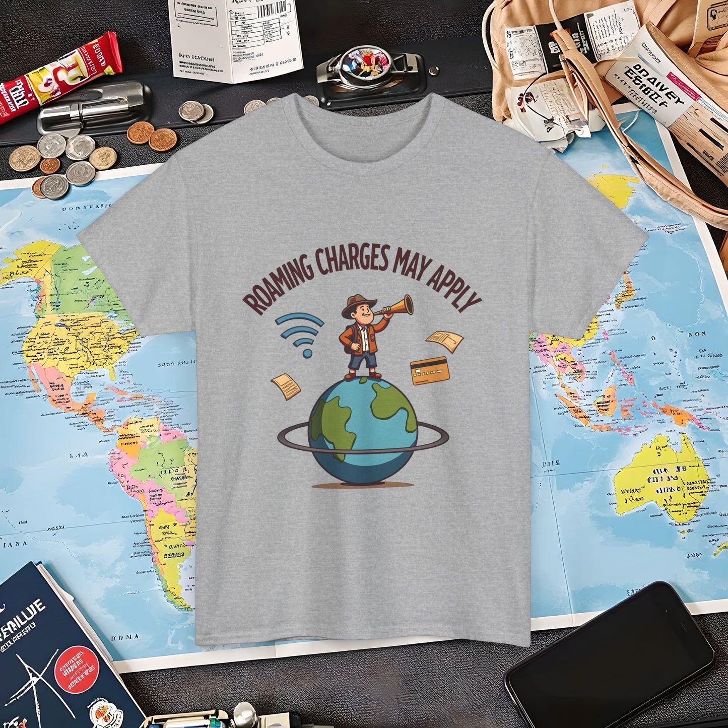 Globe Explorer Air Travel T-Shirts | Jetsetter, Airport, and International Flight Tees