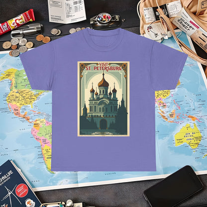 Visit St Petersburg Air Travel T-Shirts | Jetsetter, Airport, and International Flight Tees