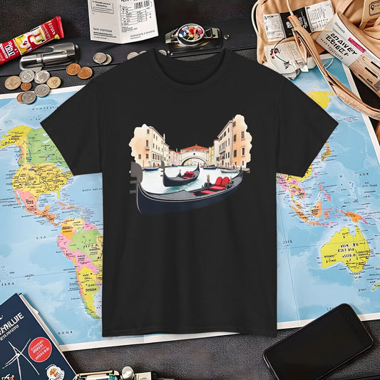 Venetian Romance Air Travel T-Shirts | Jetsetter, Airport, and International Flight Tees