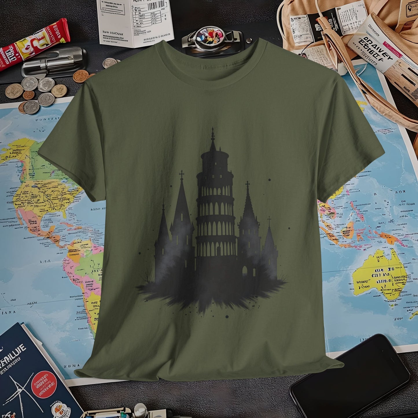 Architectural Fusion Air Travel T-Shirts | Jetsetter, Airport, and International Flight Tees