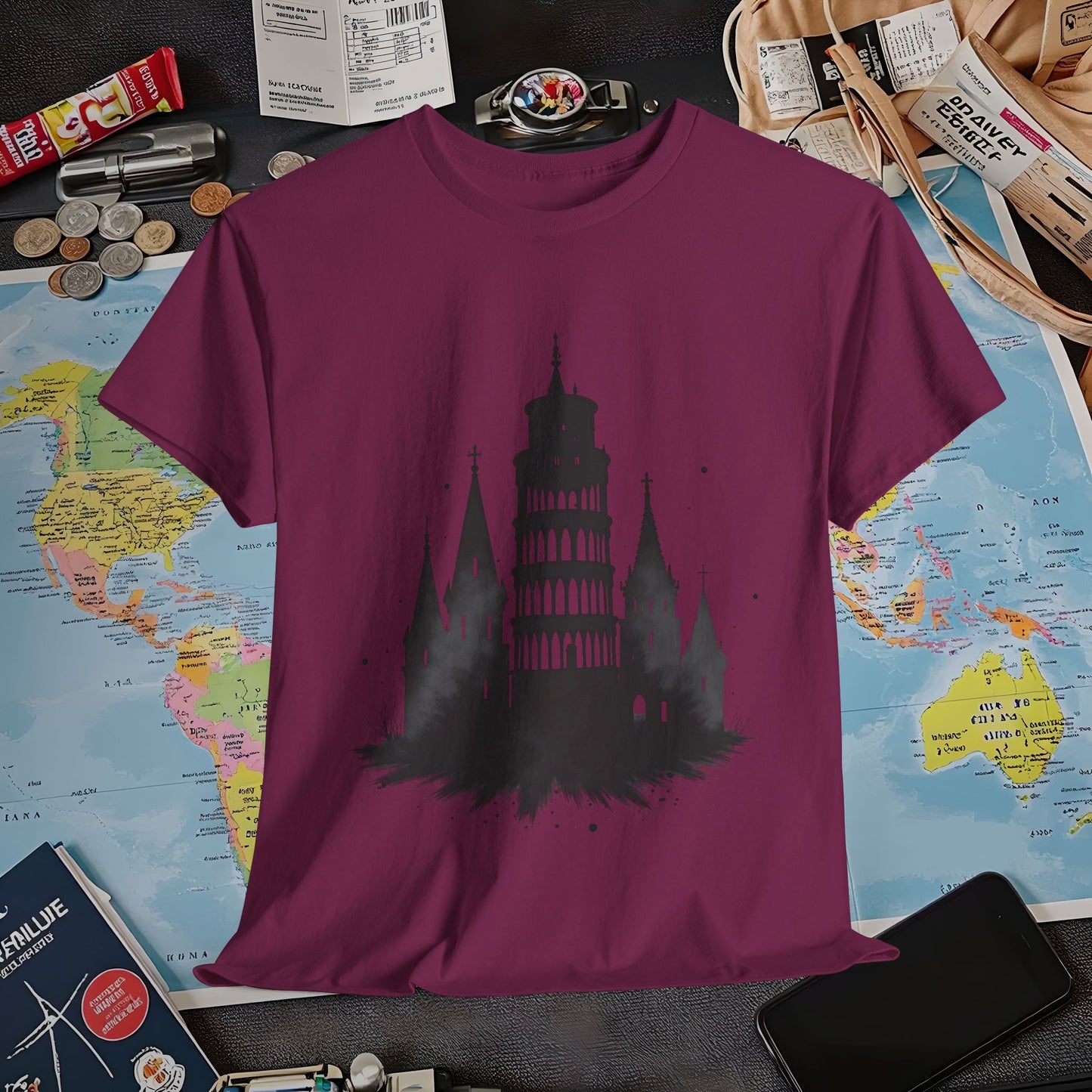 Architectural Fusion Air Travel T-Shirts | Jetsetter, Airport, and International Flight Tees