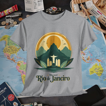 Rio Vintage Air Travel T-Shirts | Jetsetter, Airport, and International Flight Tees