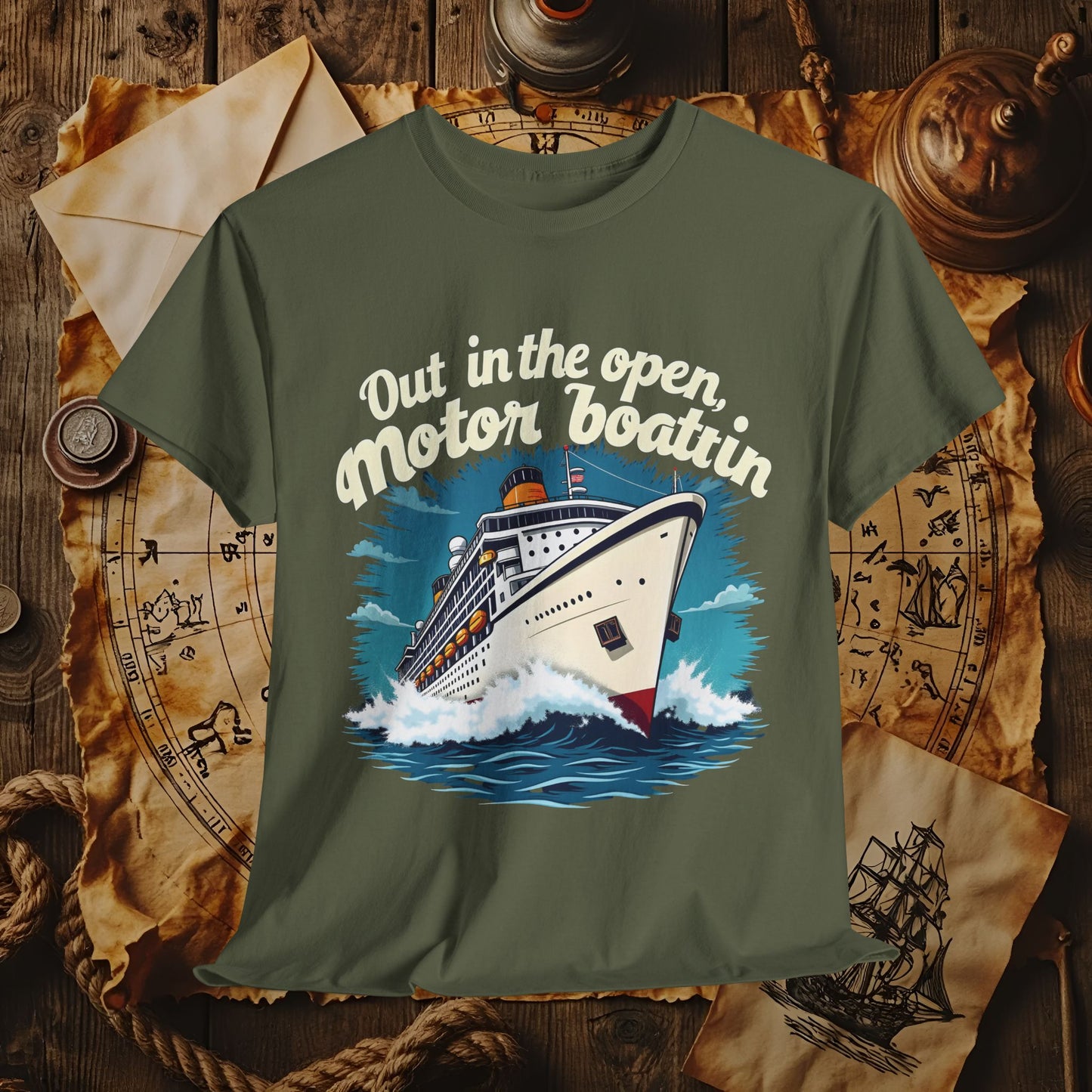 Nautical Adventure Cruise Travel T-Shirts | Funny & Stylish Tees for Ocean Adventures