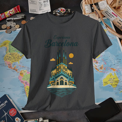 Barcelona Beauty Air Travel T-Shirts | Jetsetter, Airport, and International Flight Tees