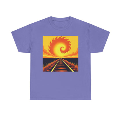 Sunset Journey Road Trip & Vehicle Travel T-Shirts | Car, RV, and Motorcycle Adventure Tees