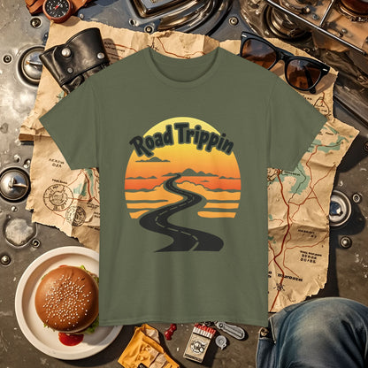 Road Trippin Road Trip & Vehicle Travel T-Shirts | Car, RV, and Motorcycle Adventure Tees