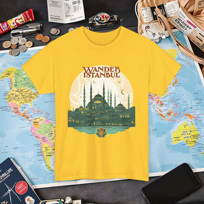 Istanbul Wandering Air Travel T-Shirts | Jetsetter, Airport, and International Flight Tees