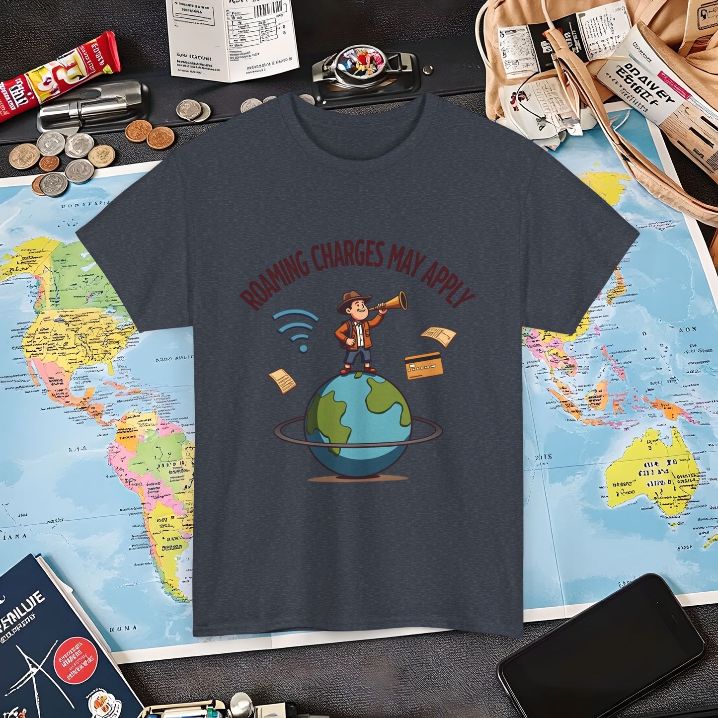Globe Explorer Air Travel T-Shirts | Jetsetter, Airport, and International Flight Tees