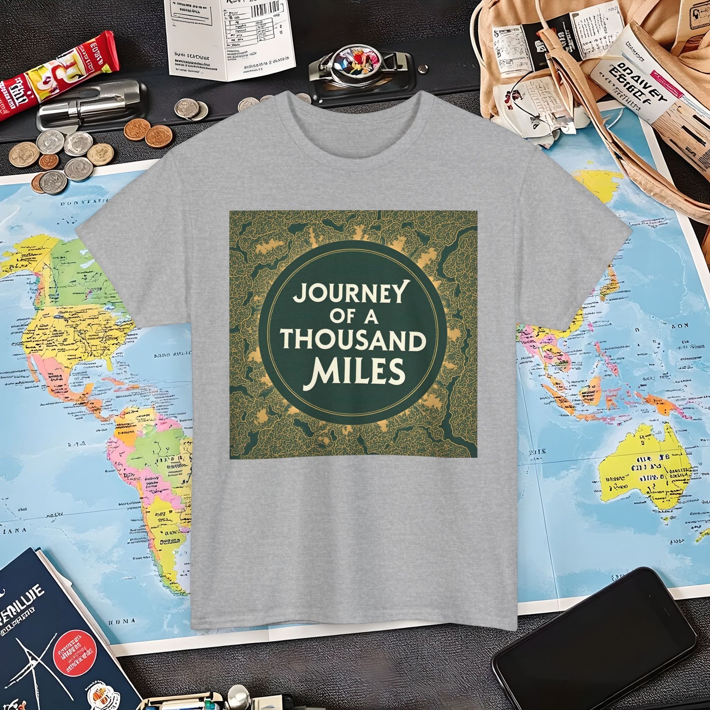 Wanderlust JourneyAir Travel T-Shirts | Jetsetter, Airport, and International Flight Tees