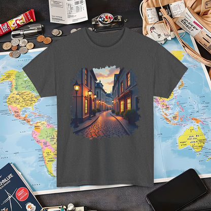 European Romance Air Travel T-Shirts | Jetsetter, Airport, and International Flight Tees