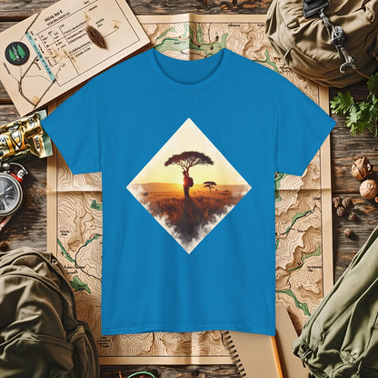 Savannah Journey Outdoor Adventure T-Shirts | Camping, Hiking, Rafting & Kayaking Tees for Nature Lovers