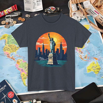 New York Dream Air Travel T-Shirts | Jetsetter, Airport, and International Flight Tees