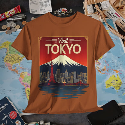 Visit Tokyo Air Travel T-Shirts | Jetsetter, Airport, and International Flight Tees