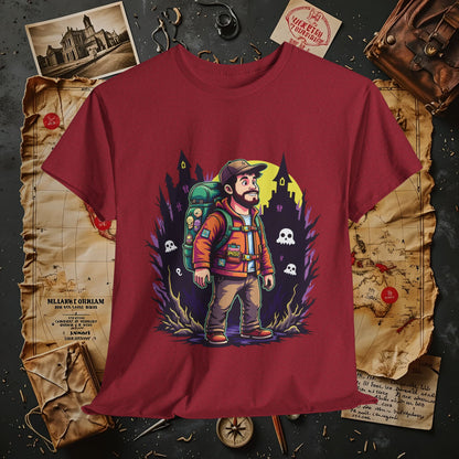 Ghost Hunt Thrillseeker Dark Tourism T-Shirts | Hauntingly Cool Travel Tees for the Morbidly Curious