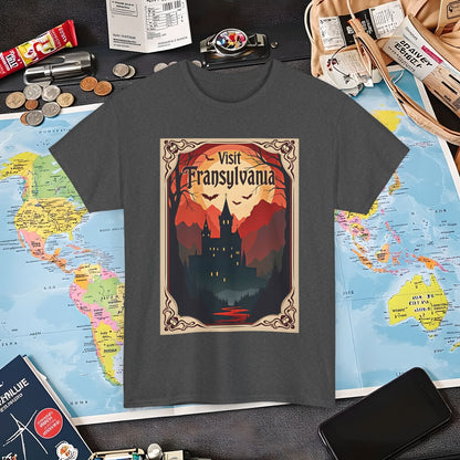 Transylvanian Valley Air Travel T-Shirts | Jetsetter, Airport, and International Flight Tees