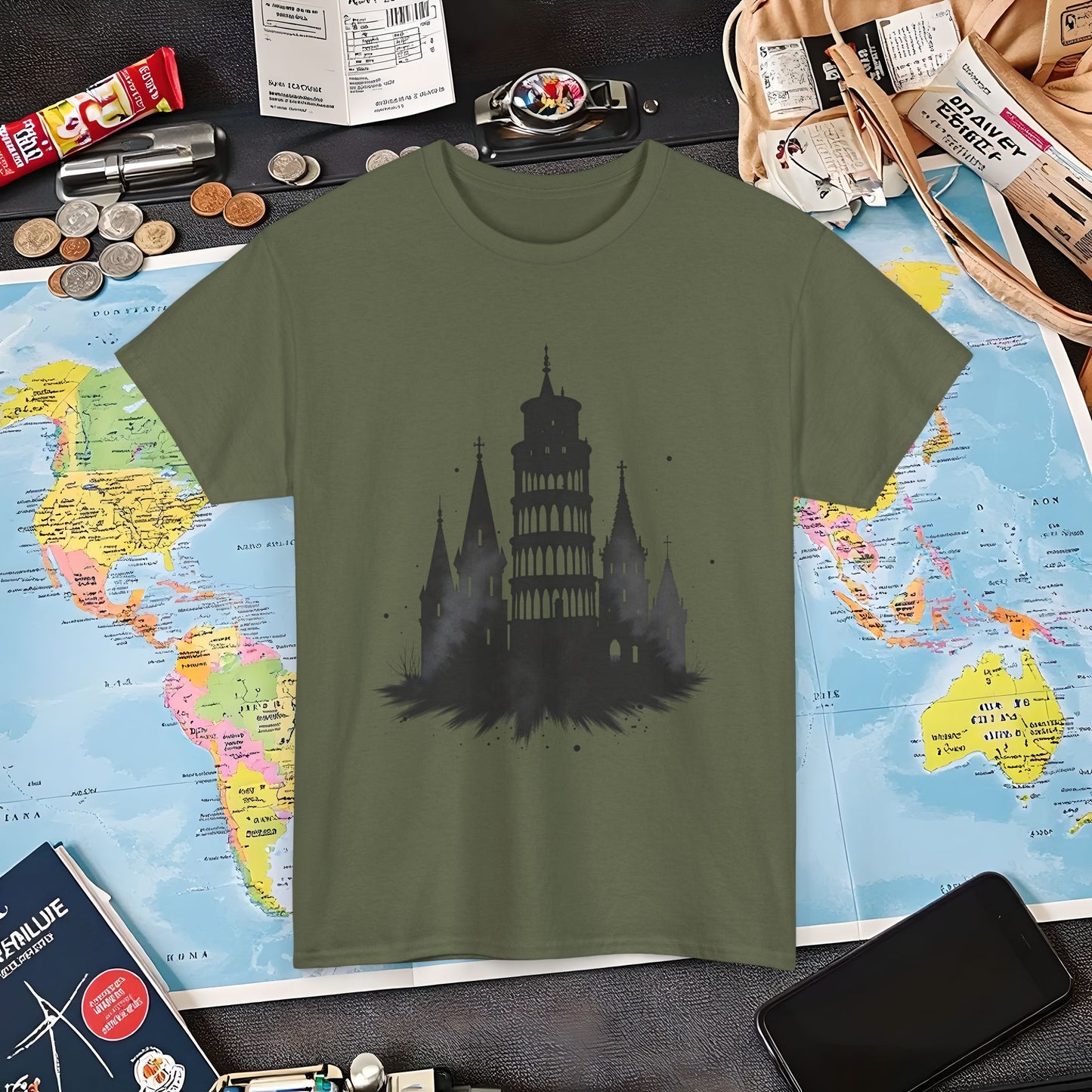 Architectural Fusion Air Travel T-Shirts | Jetsetter, Airport, and International Flight Tees