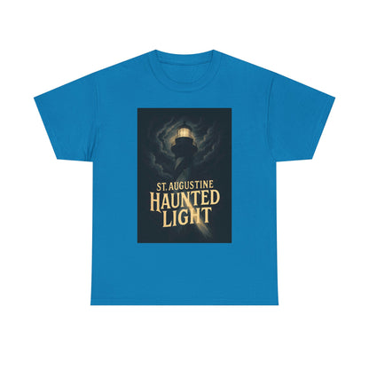 St. Augustine Haunted Lighthouse Florida Shirt – Stormy Night Dark Tourism Tee | Car, RV, and Motorcycle Adventure Tees